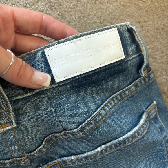 RE/DONE Originals Ultra High Rise Skinny with Stretch in Medium Dusty - Picture 11 of 13